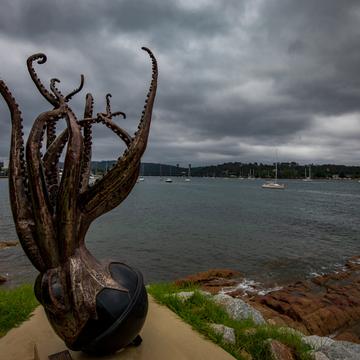 “Buoyansea” sculpture of an Octopus Bateman's Bay NSW, Australia