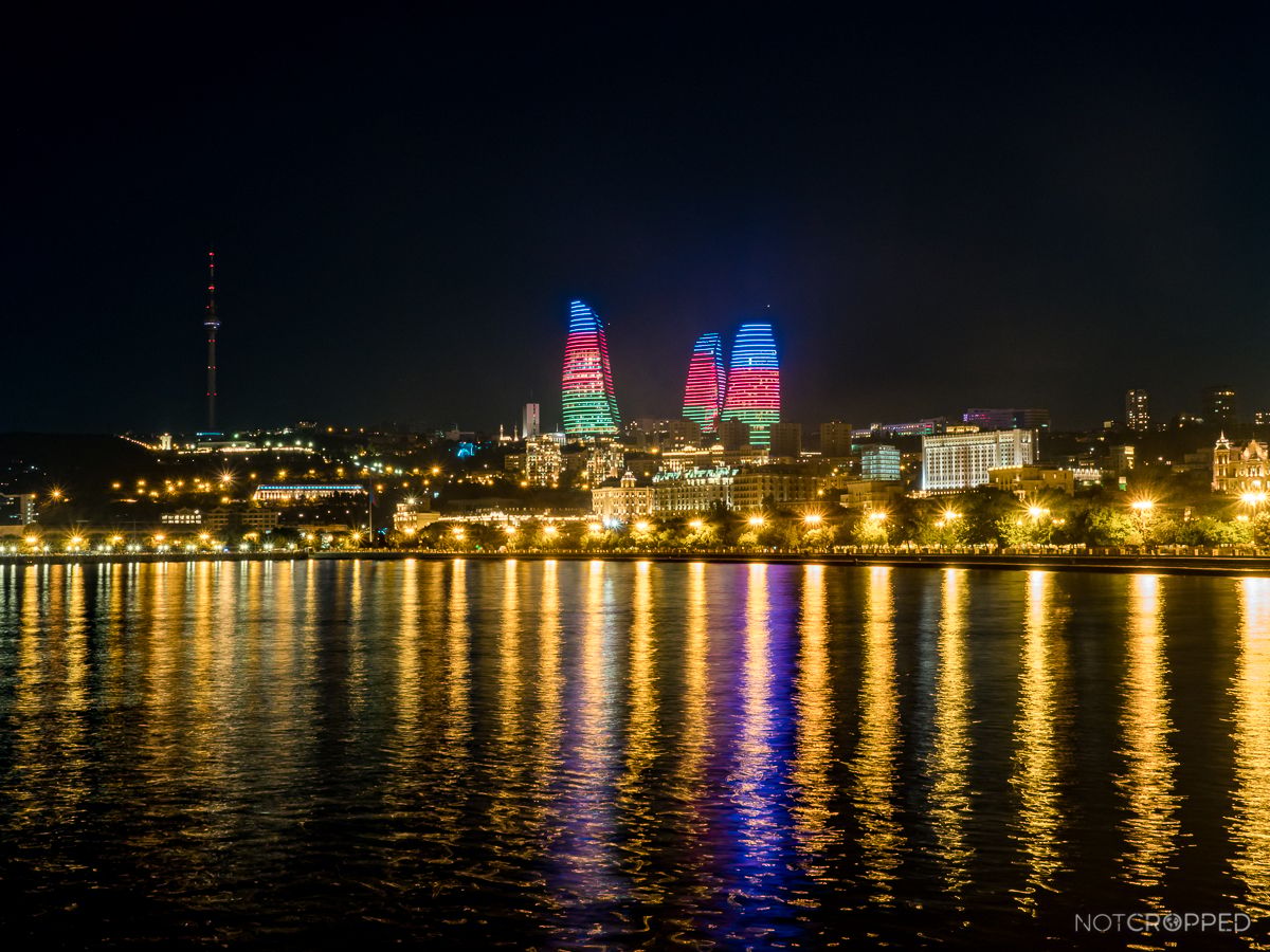 Flame towers, Azerbaijan