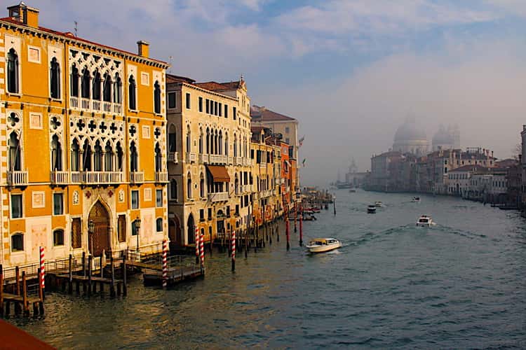 View from Ponte dell'Accademia, Venice