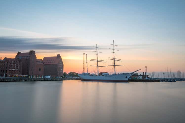 Gorch Fock I , Stralsund