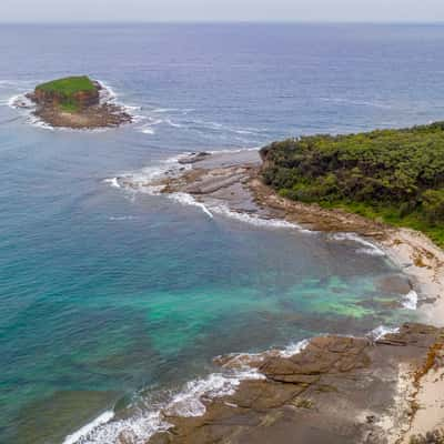 Grasshopper Island Pano New South Wales South Coast, Australia