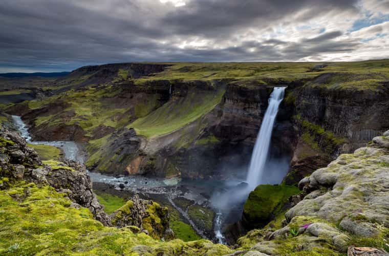 Haifoss waterfall