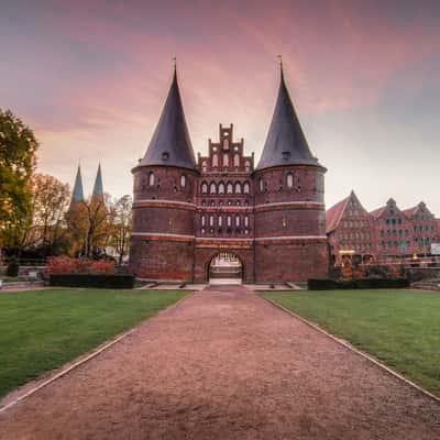Holsten Gate Lübeck, Germany