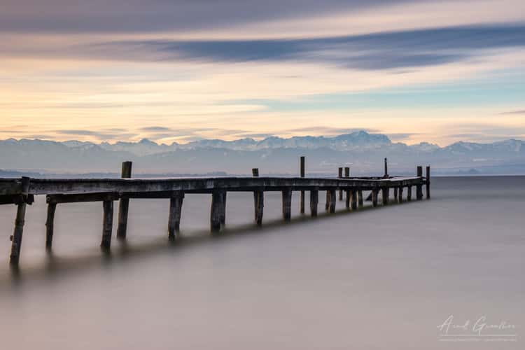 Jetty to the alps