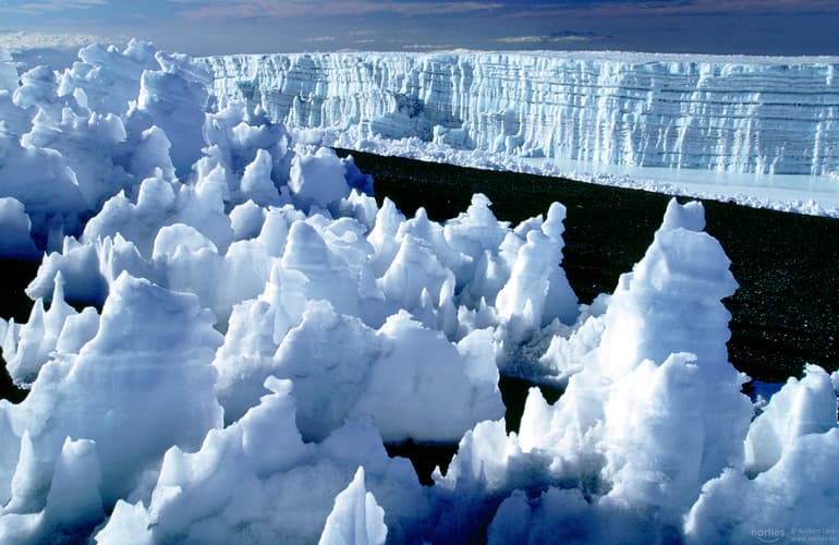 Kilimanjaro glacier