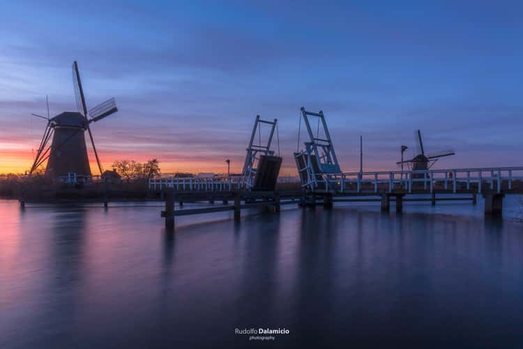 Bridge in Kinderdijk