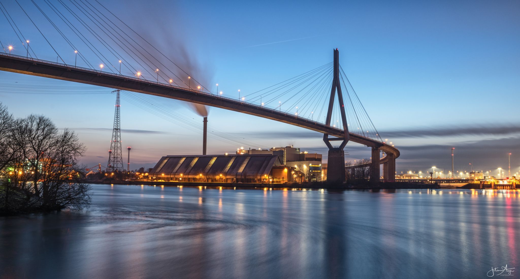 Köhlbrandbrücke, Hamburg, Germany