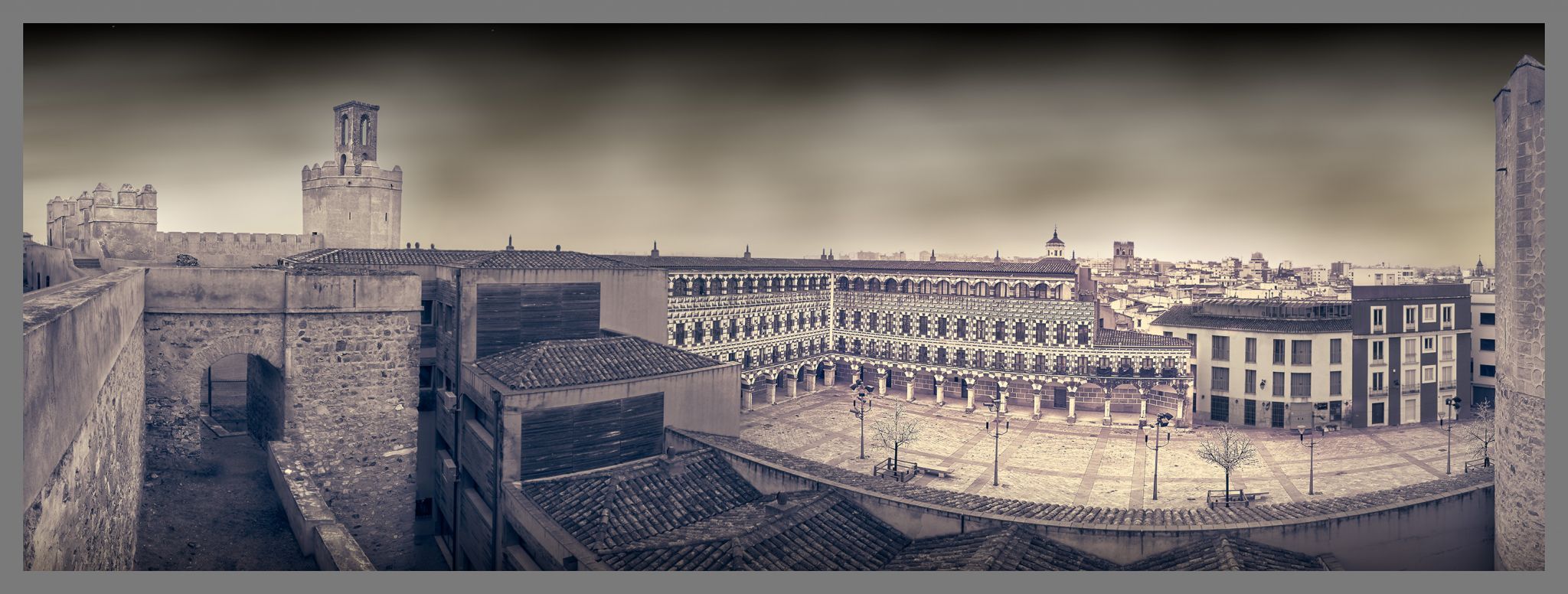 Landscape of 'Plaza Alta', Spain