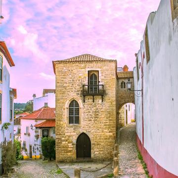Streets of Obidos, Portugal