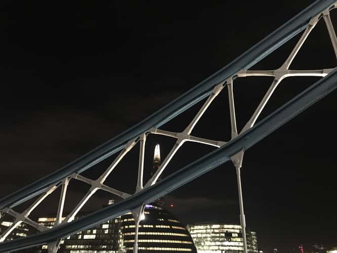 On the Tower Bridge, London