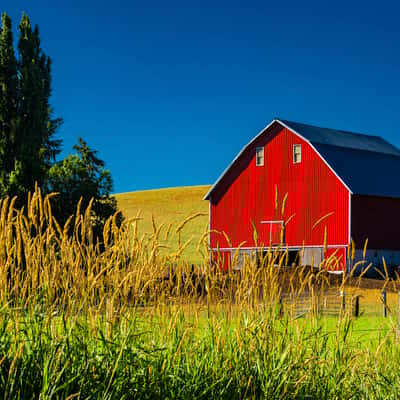 Palouse Red Barn, USA