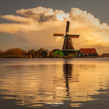 Rembrands Windmill, Netherlands