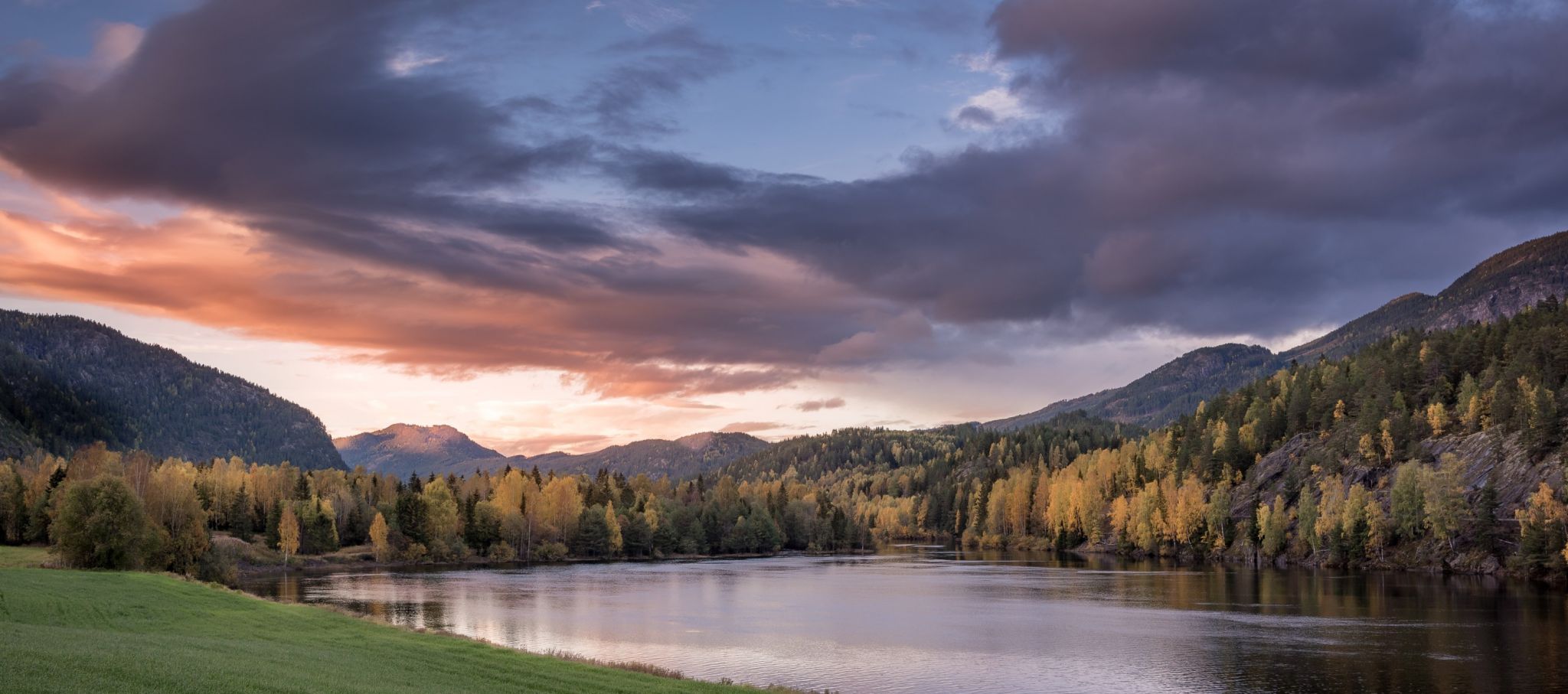 River Hallingdal, Norway