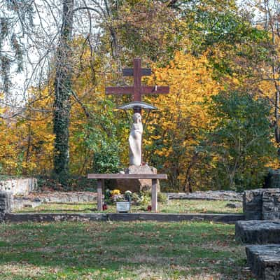 Ruins of Budaszentlőrinc Pauline Monastery, Hungary