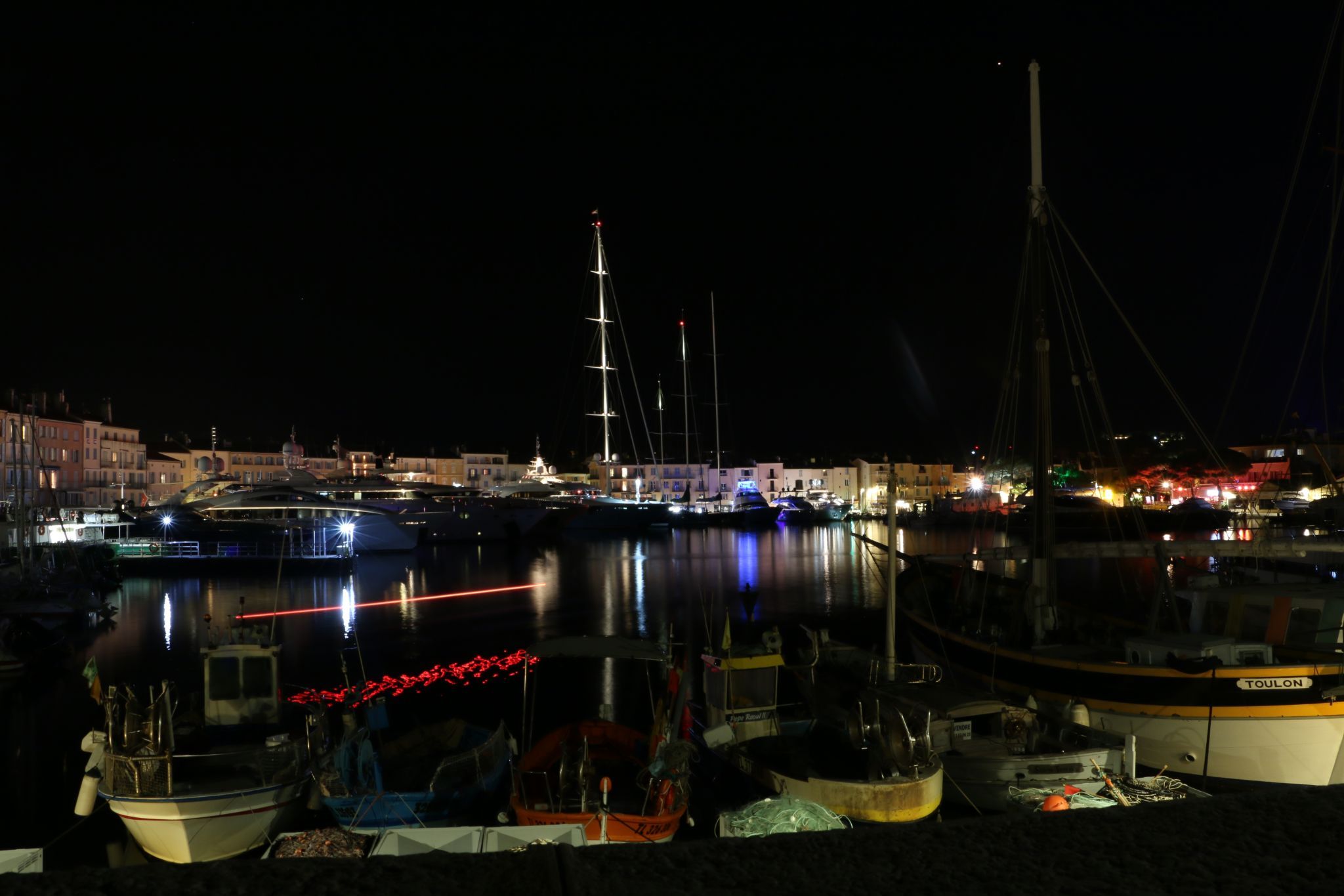 Saint-Tropez harbour, France