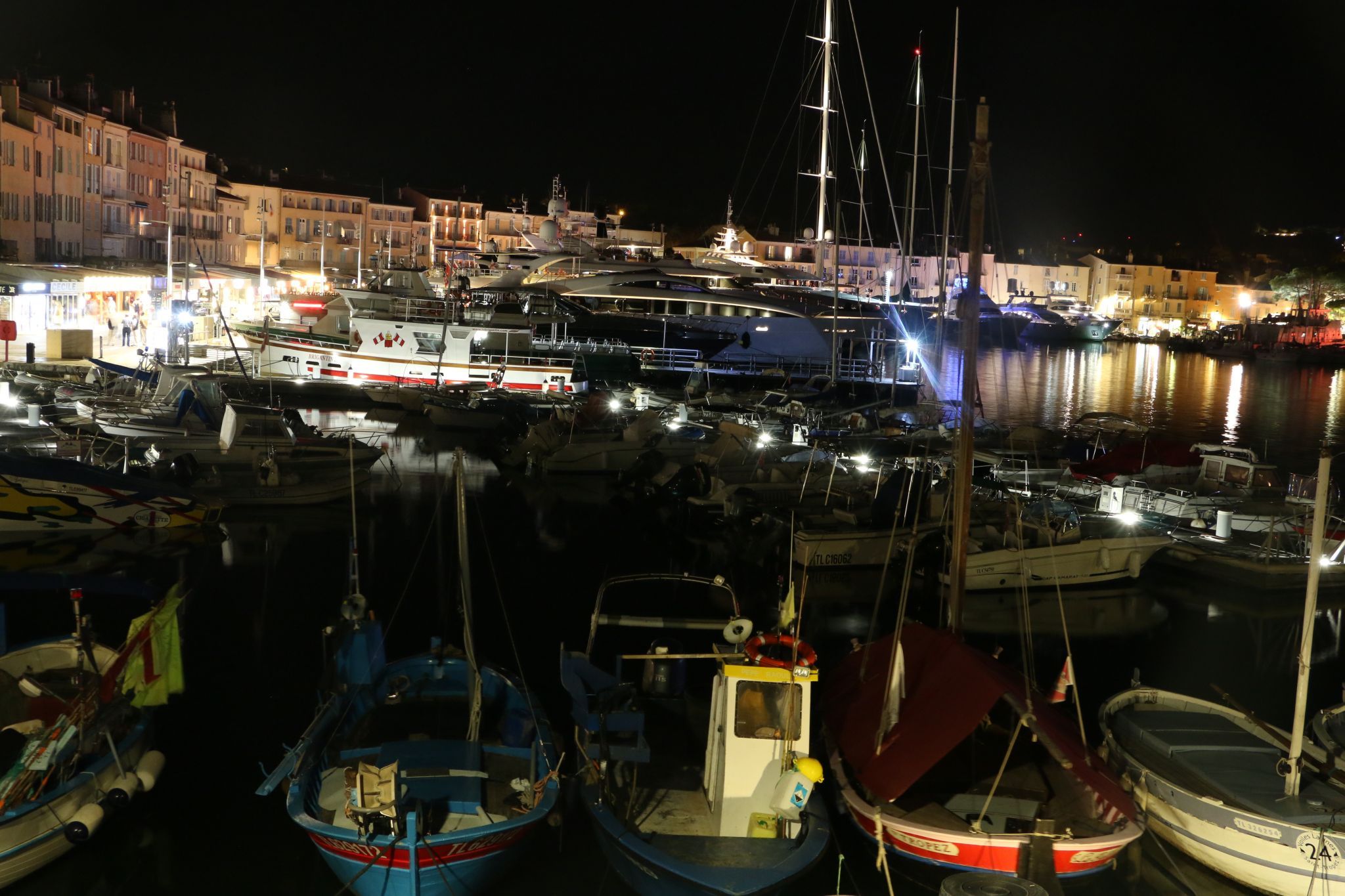 Saint-Tropez harbour, France