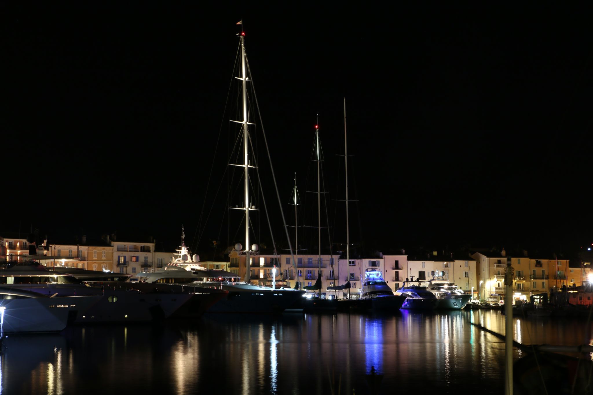 Saint-Tropez harbour, France