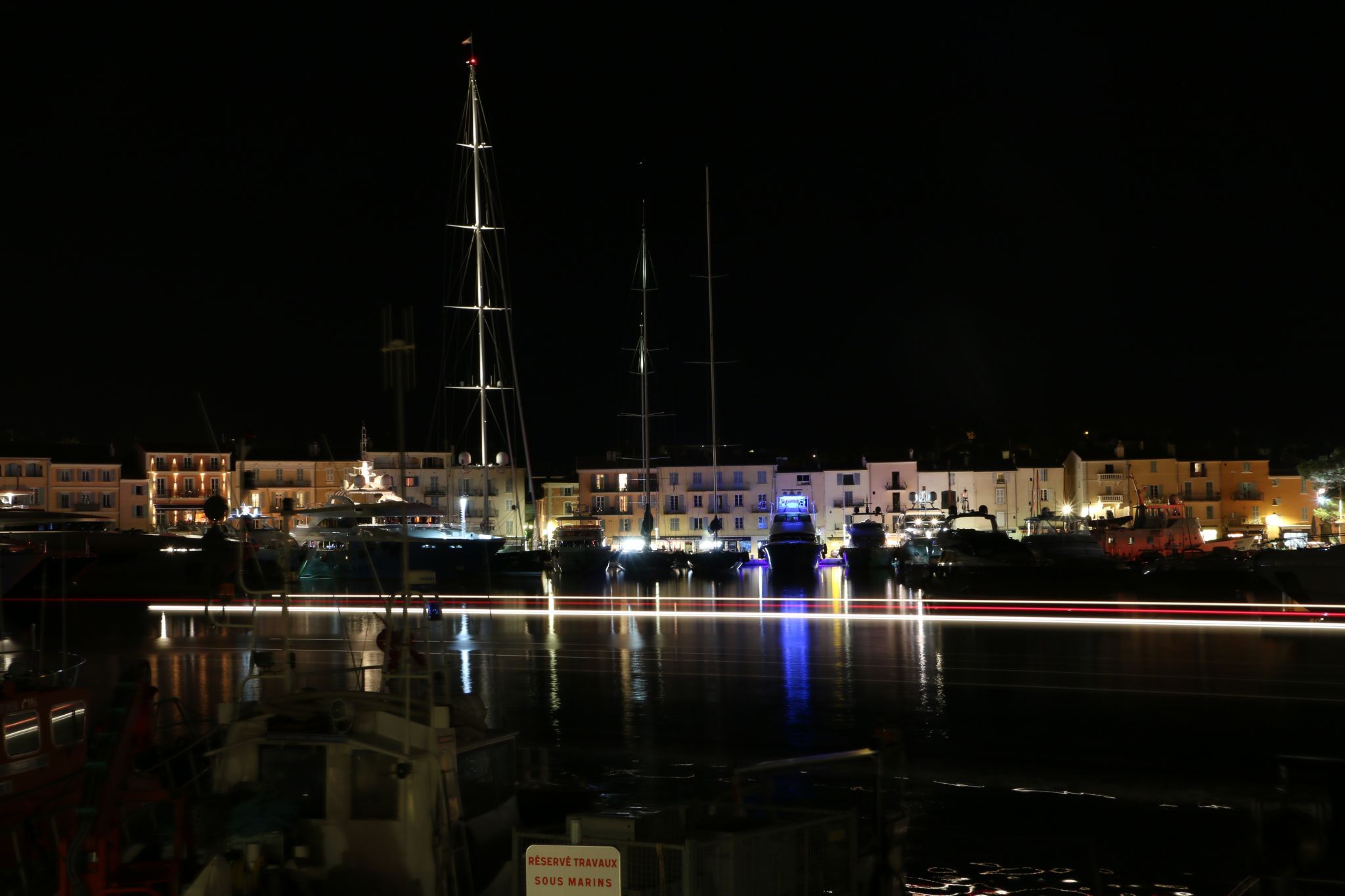 Saint-Tropez harbour, France