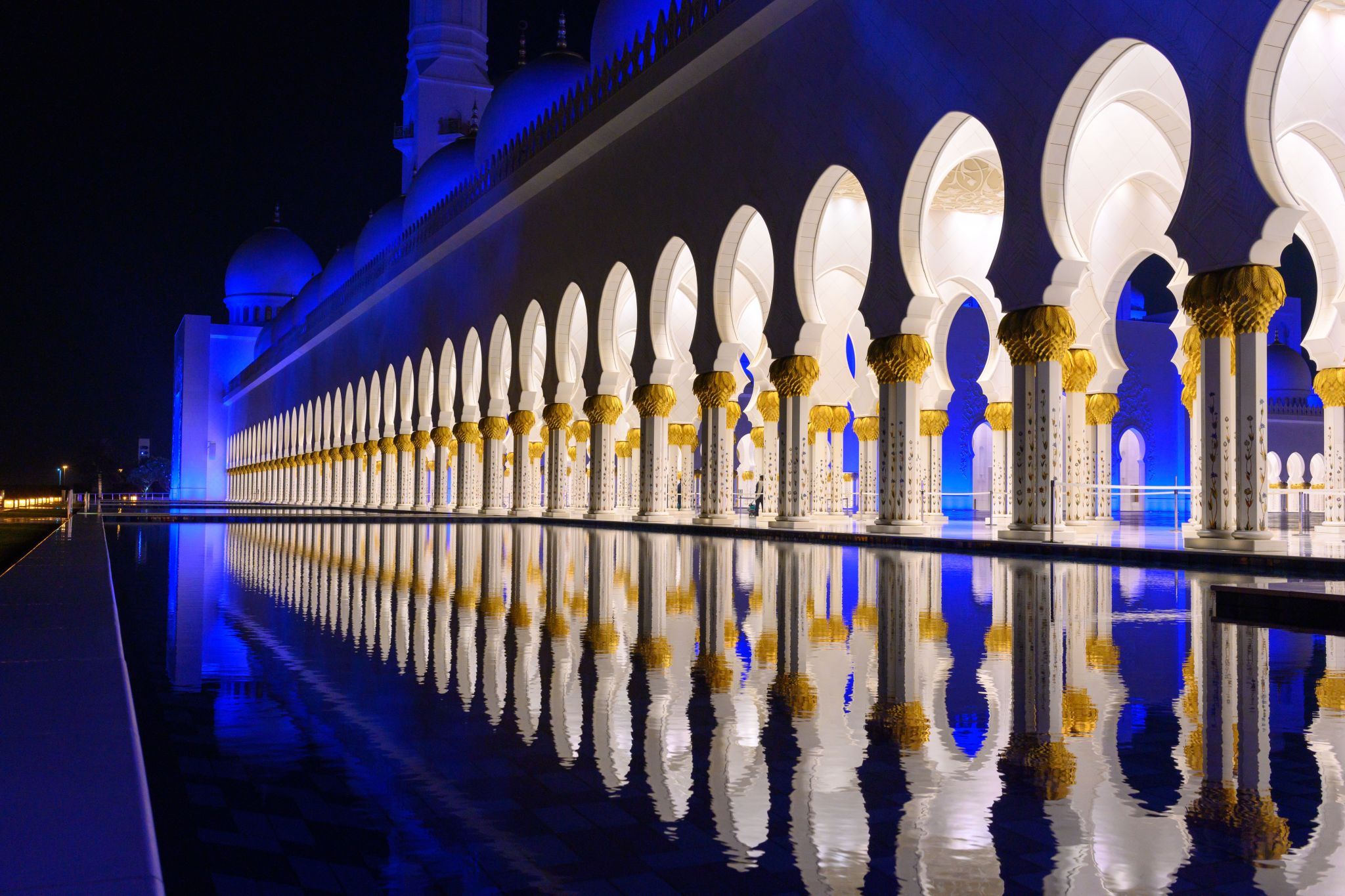 The Grand Mosque, Abu Dhabi, United Arab Emirates