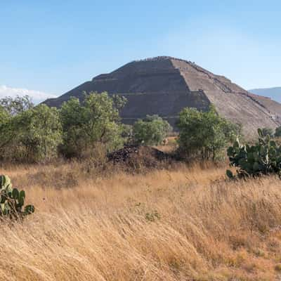 Teotihuacan - Piramide del Sol, Mexico