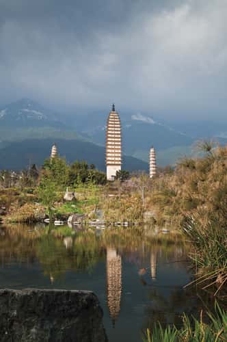 Three Pagodas of Dali