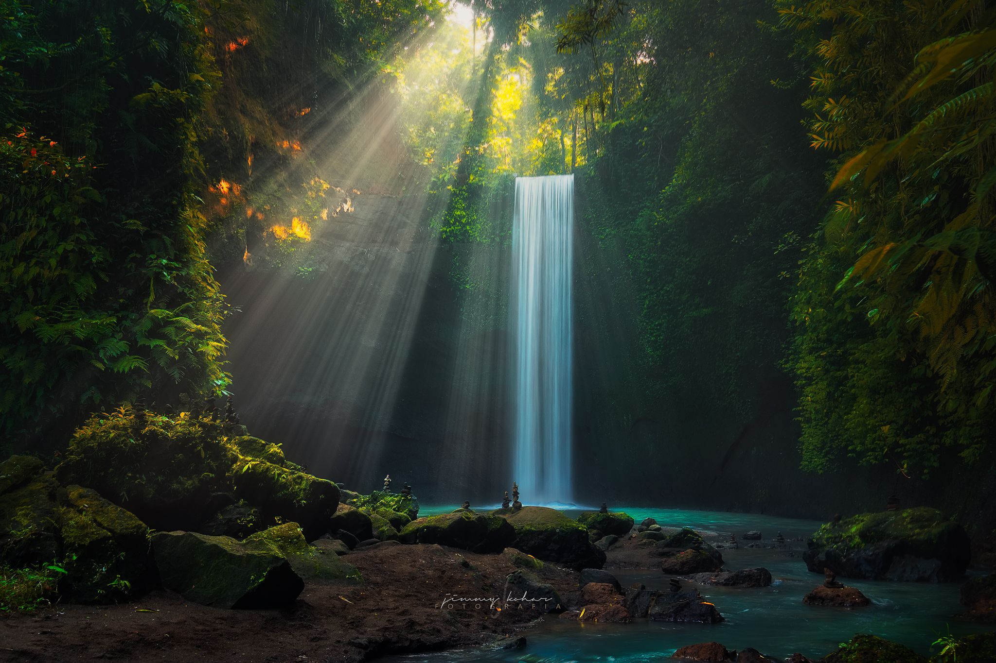 Tibumana Waterfall, Bali, Indonesia