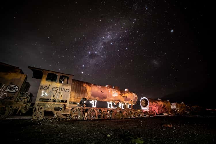 Train Cemetery near Uyuni