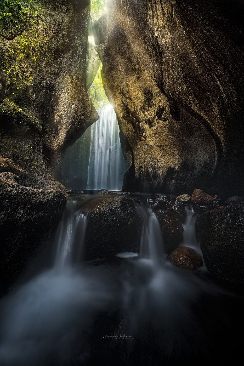 Tukad Cepung Waterfall, Indonesia