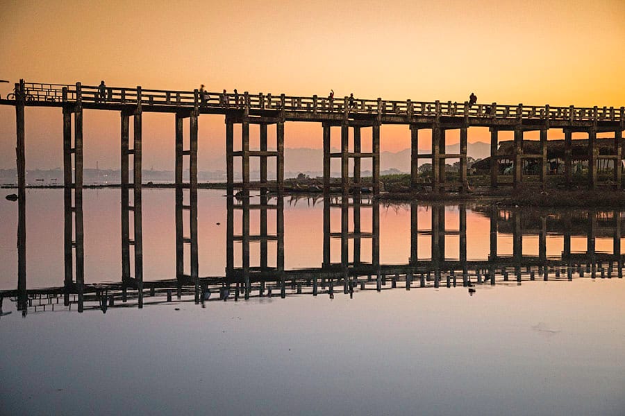 U Bein Bridge, Myanmar