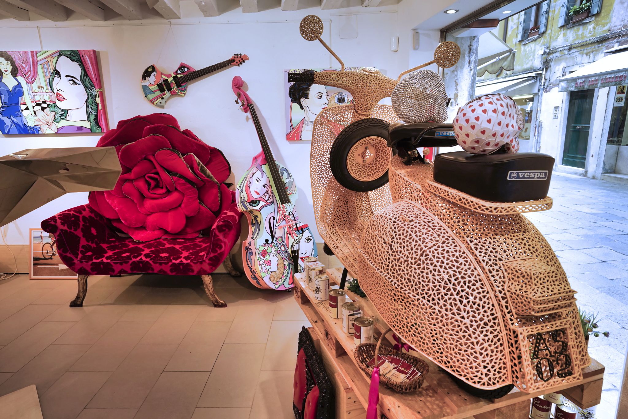 Venetian scooter, Italy