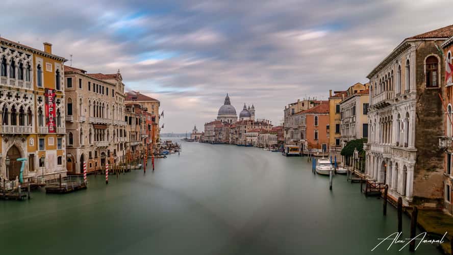 View from Ponte dell'Accademia, Venice
