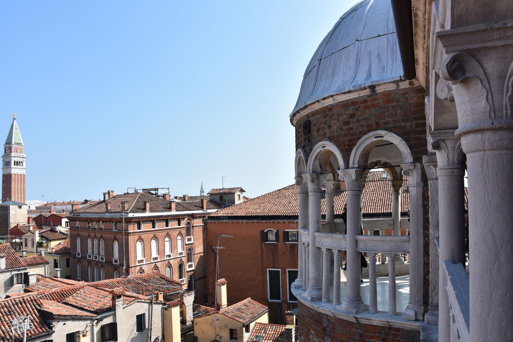 View from Palazzo Contarini del Bovolo, Italy