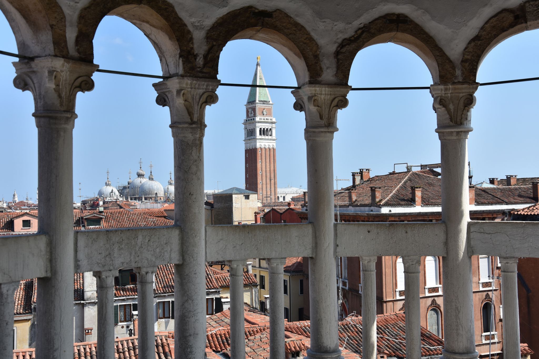 View from Palazzo Contarini del Bovolo, Italy