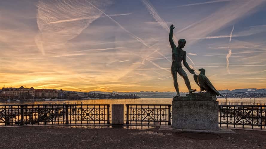 Zürich Bürkliplatz