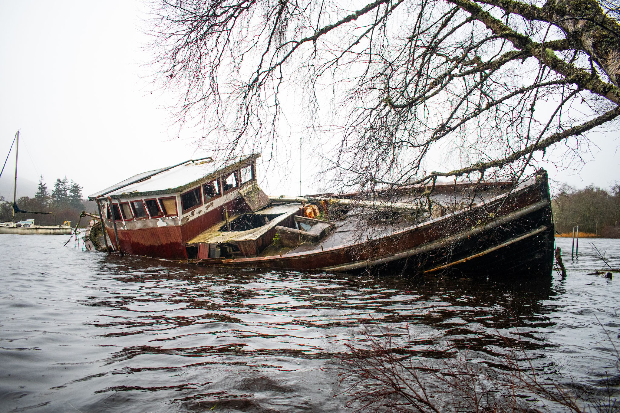 Abandoned Boats, Loch Ness, United Kingdom