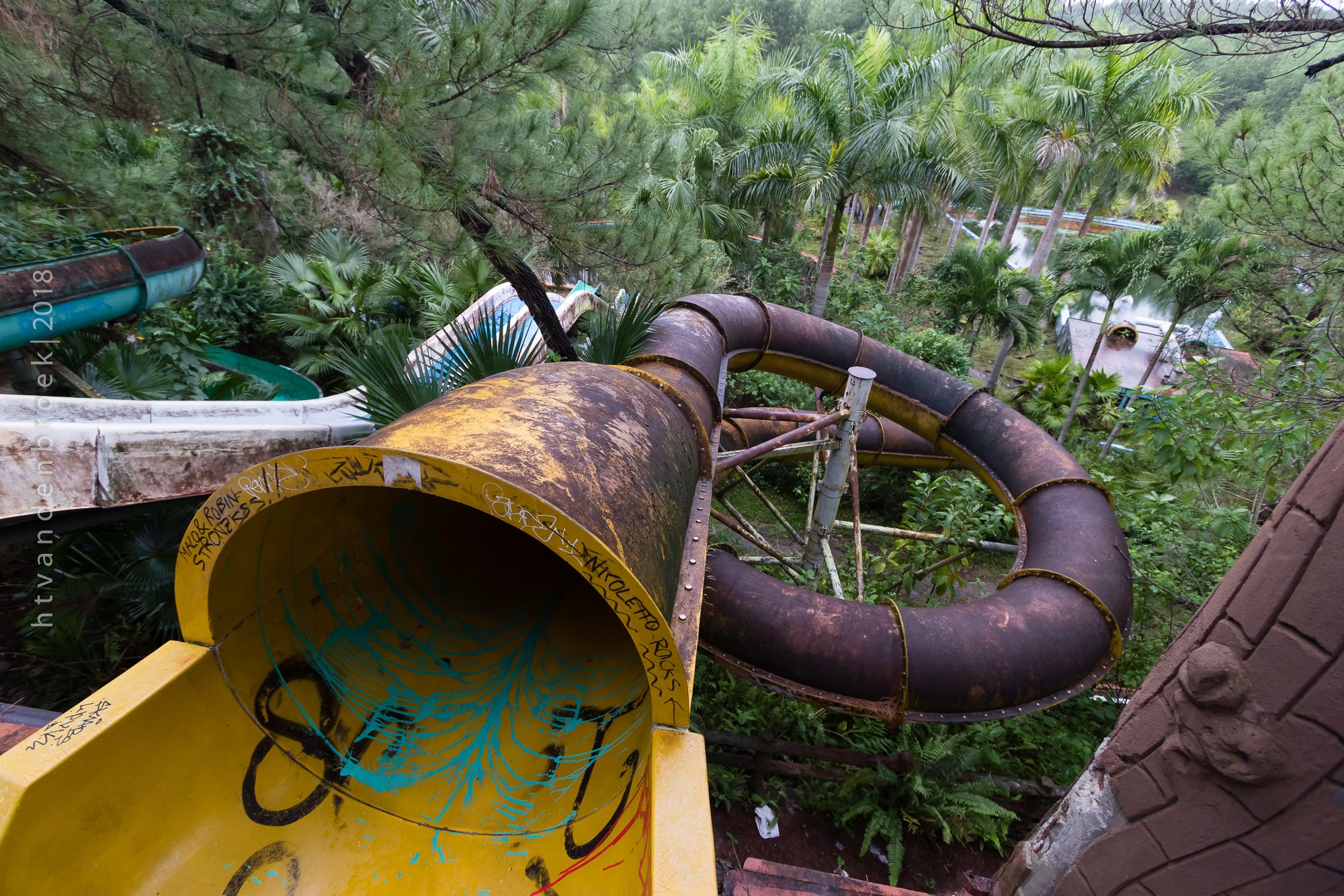 Abandoned Waterpark Hue, Vietnam