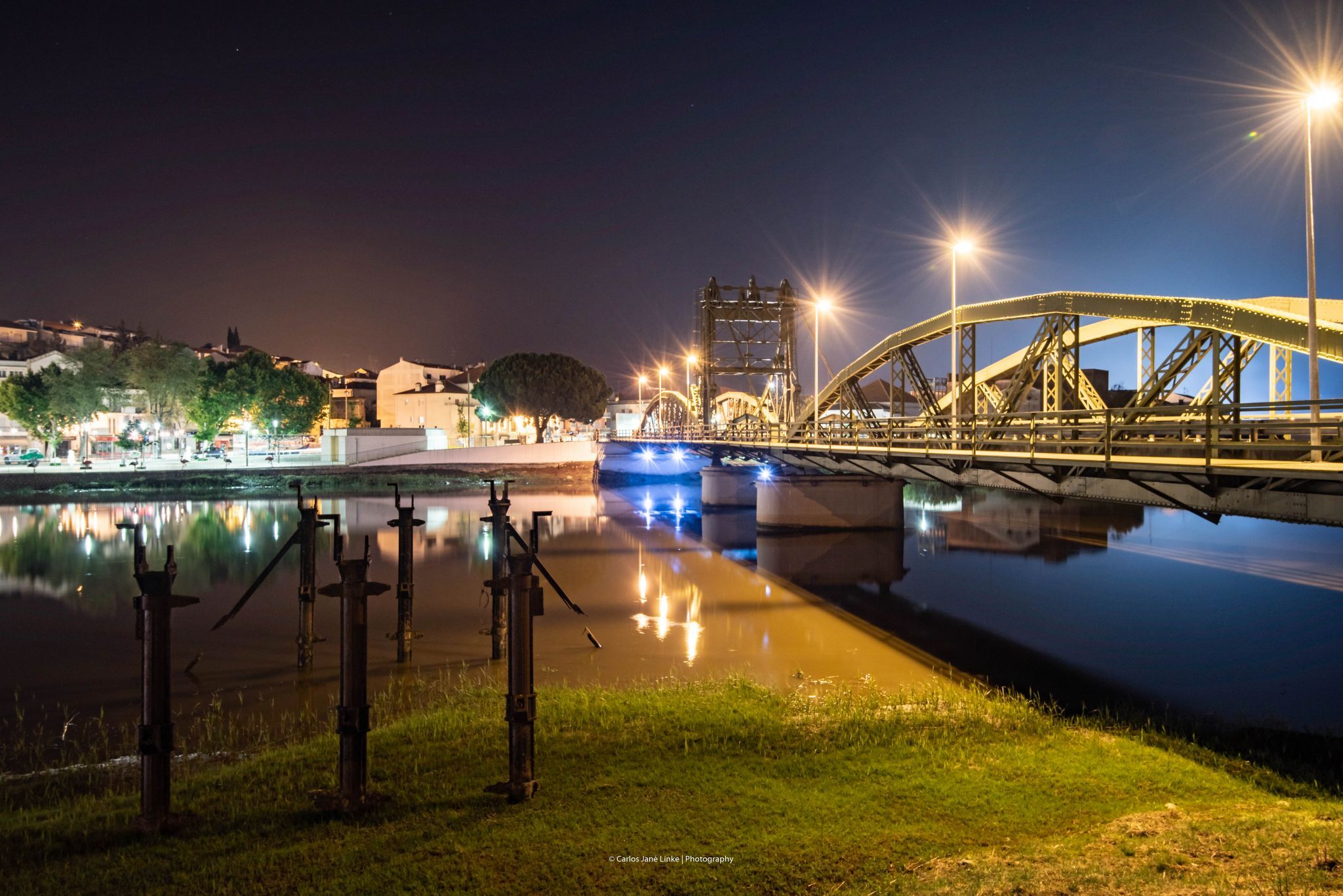 Alcácer do Sal by night, Portugal