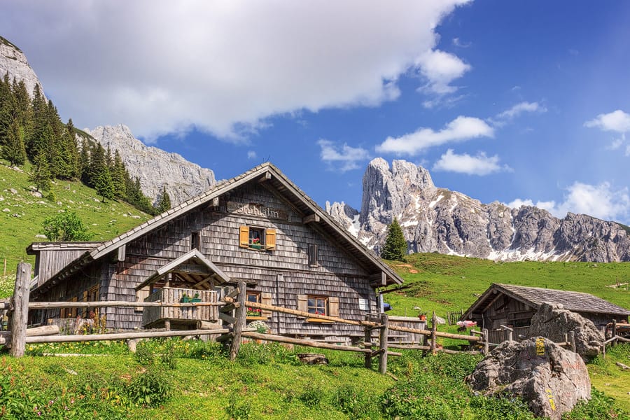 Alpine cabin, Austria