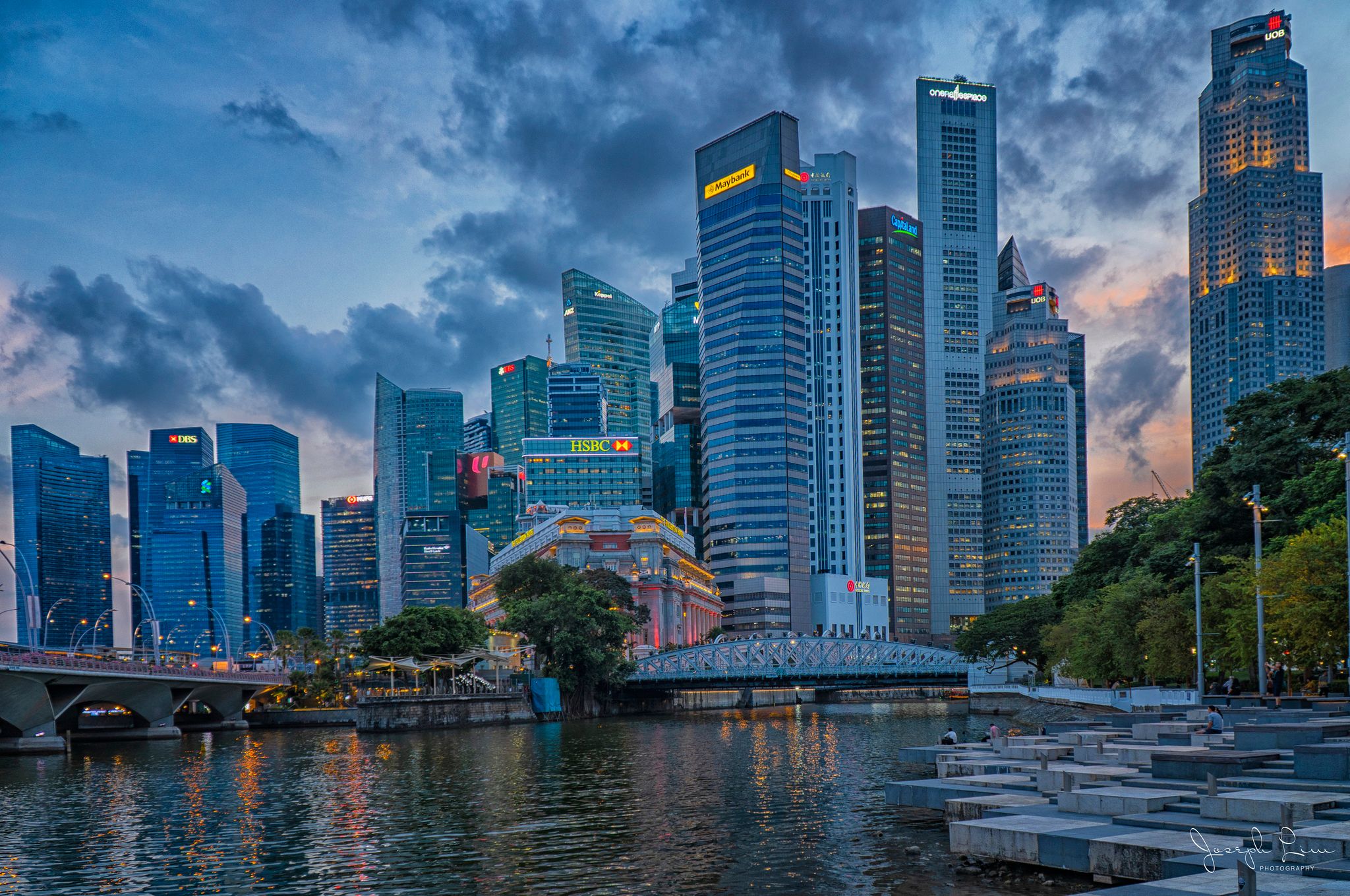 Anderson Bridge, Singapore