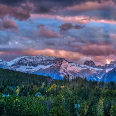 Banff View to the Northwest, Canada