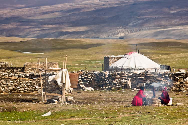 Near Kyrgyz at 4200 m