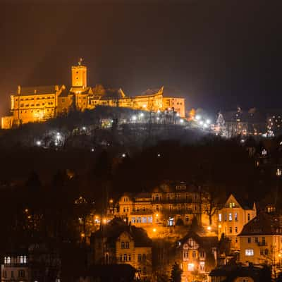 Blick auf die Wartburg, Germany