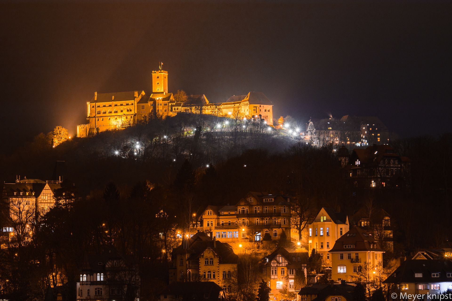 Blick auf die Wartburg, Germany