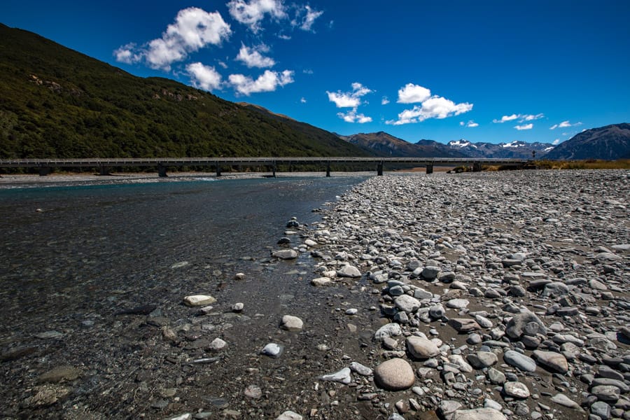 Bridge near Arthurs Pass South Island, New Zealand