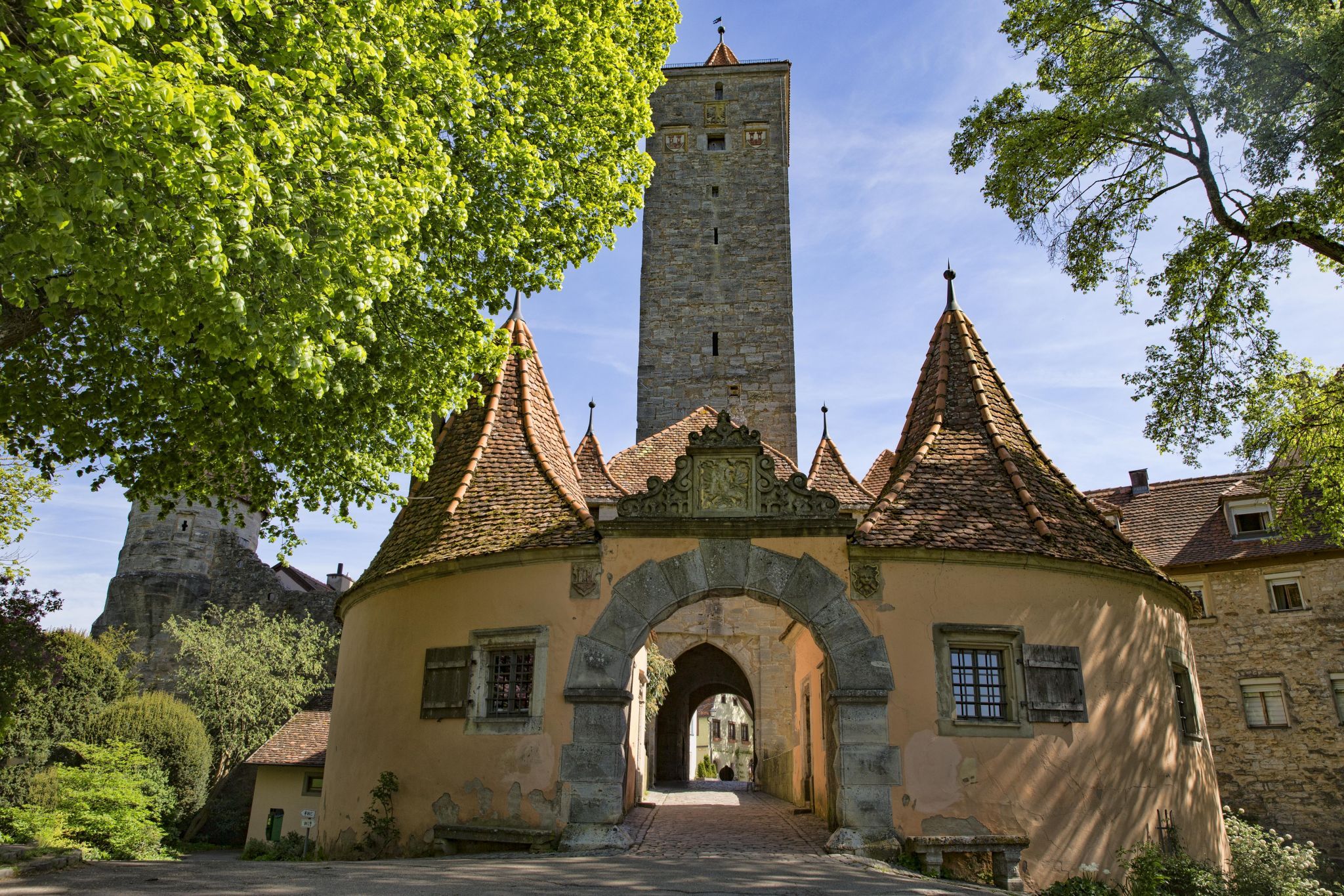 Rothenburg ob der Tauber, Castle Gate, Germany