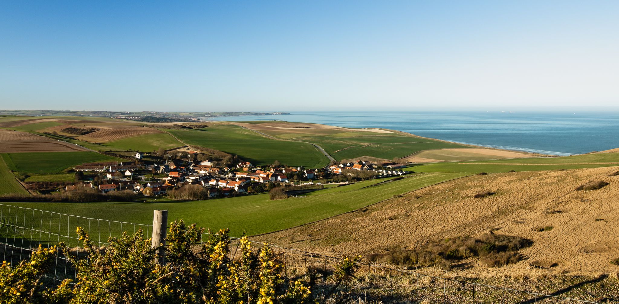 Côte d'Opale - golden hour, France