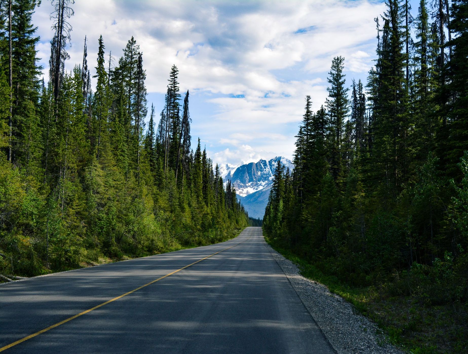 Drive into the Mountains, Canada