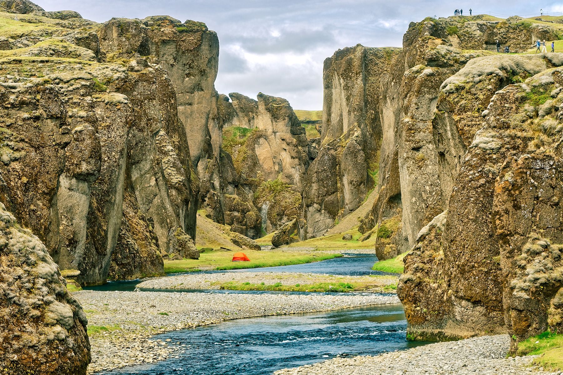 Fjaðrárgljúfur Canyon, Iceland