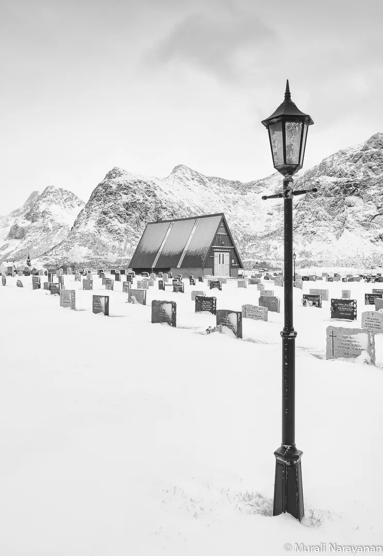 Flakstad Cemetery, Norway