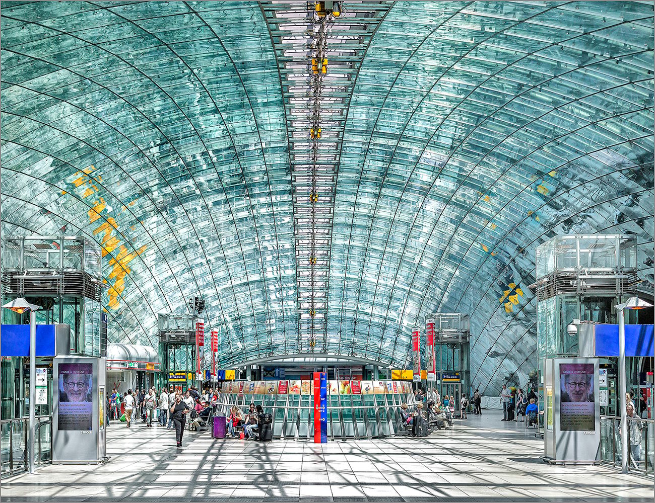 Railway Station, Frankfurt am Main Airport, Germany